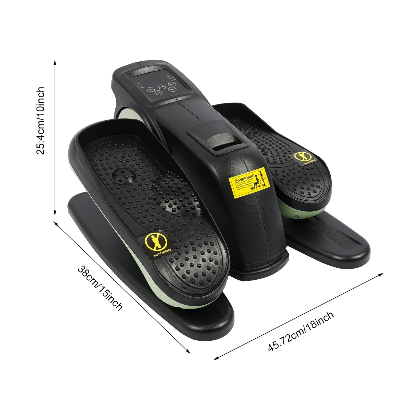 Portable Under-desk Elliptical Machine with Remote Control for Training Home Office