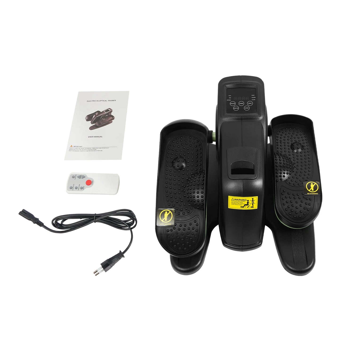 Portable Under-desk Elliptical Machine with Remote Control for Training Home Office