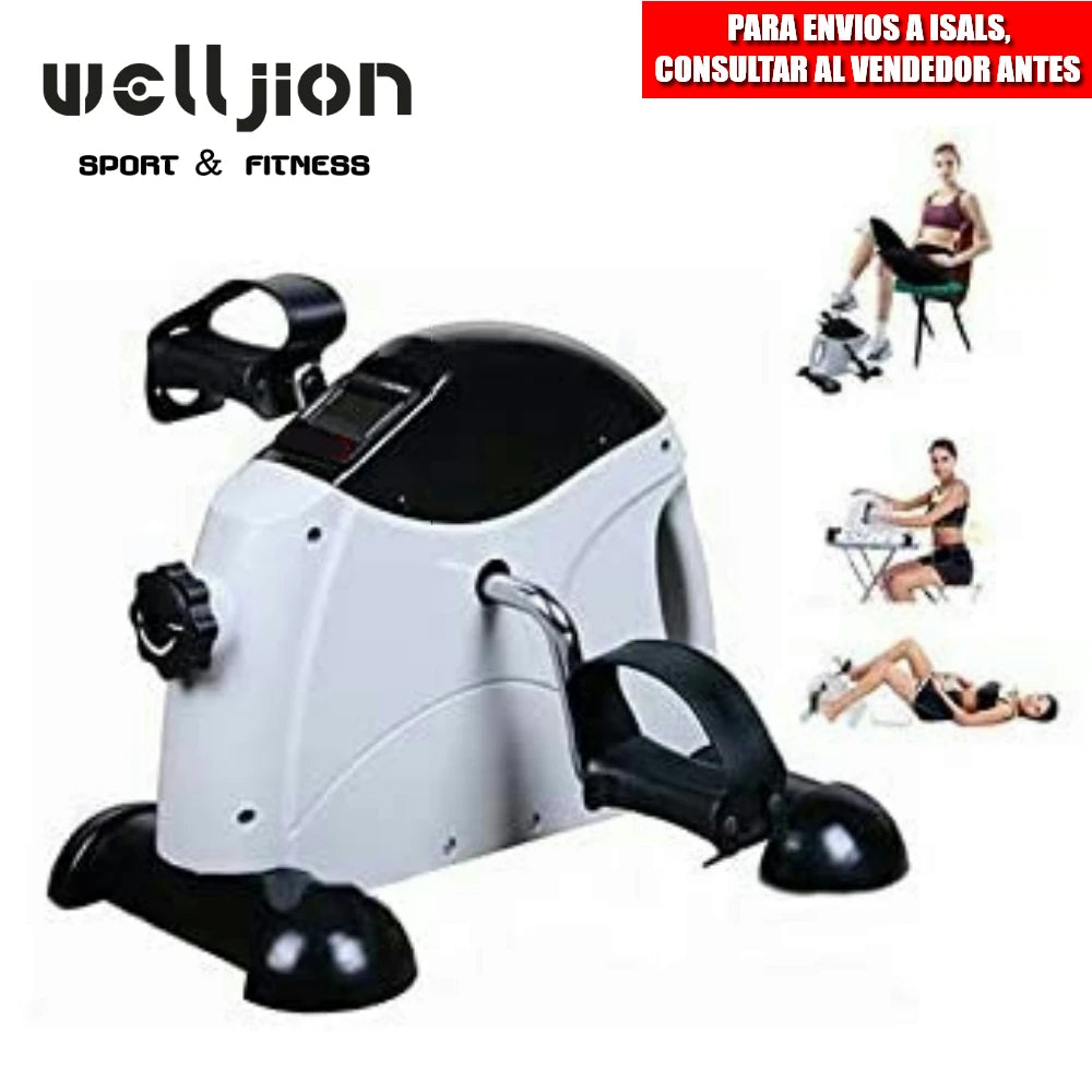 Mini Under-Desk Stationary Pedal Bike with LCD – Home Spinning Exercise Machine