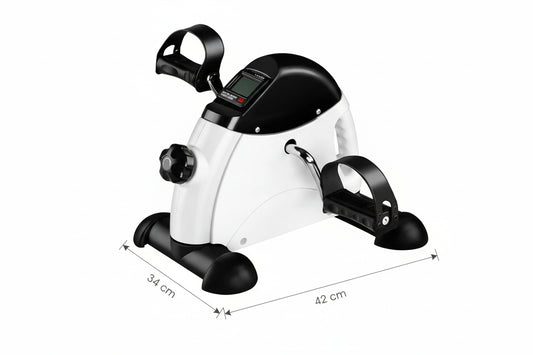 Mini Under-Desk Stationary Pedal Bike with LCD – Home Spinning Exercise Machine