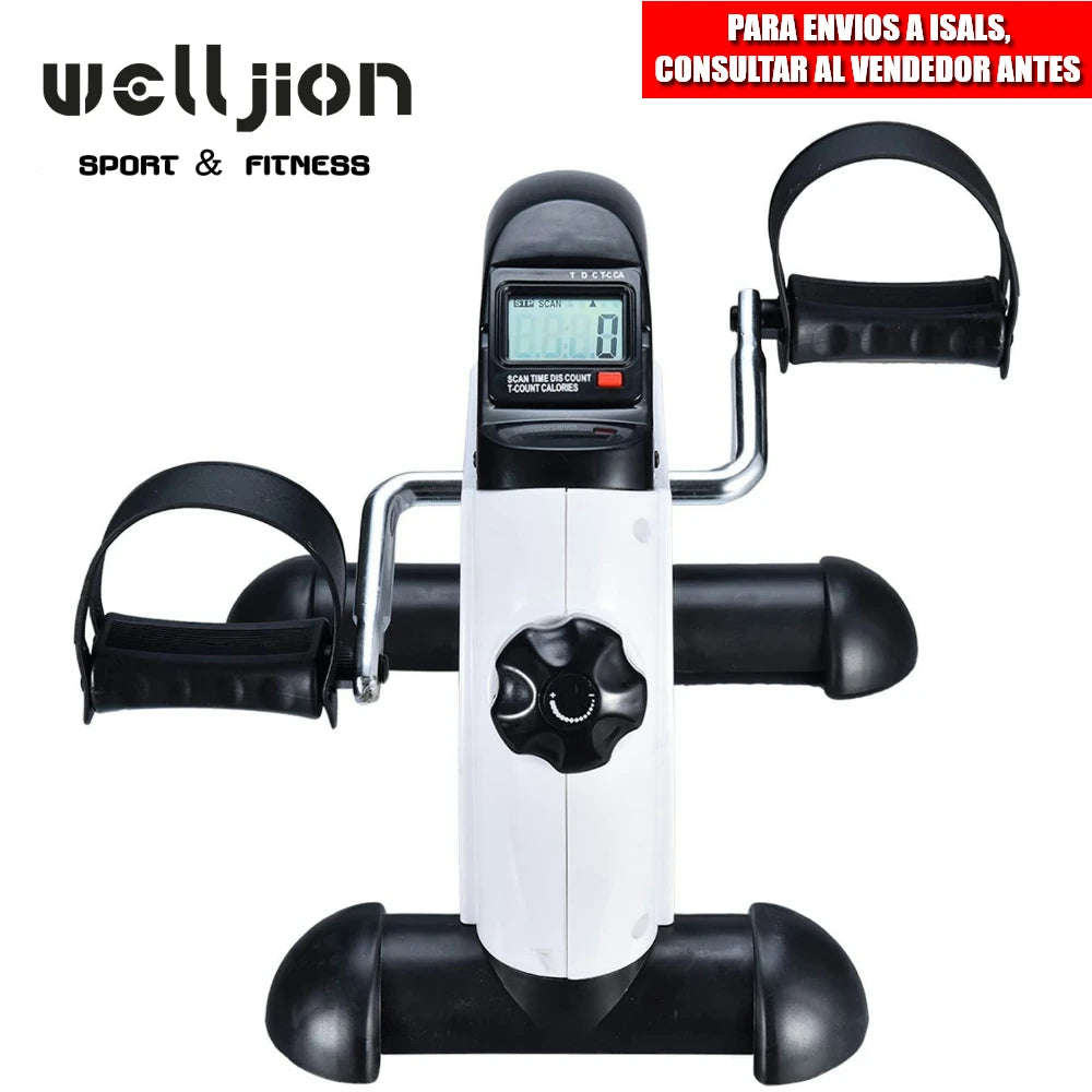 Mini Under-Desk Stationary Pedal Bike with LCD – Home Spinning Exercise Machine