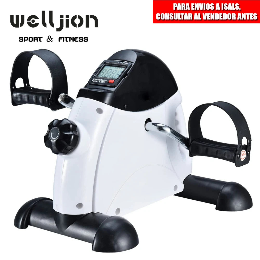 Mini Under-Desk Stationary Pedal Bike with LCD – Home Spinning Exercise Machine